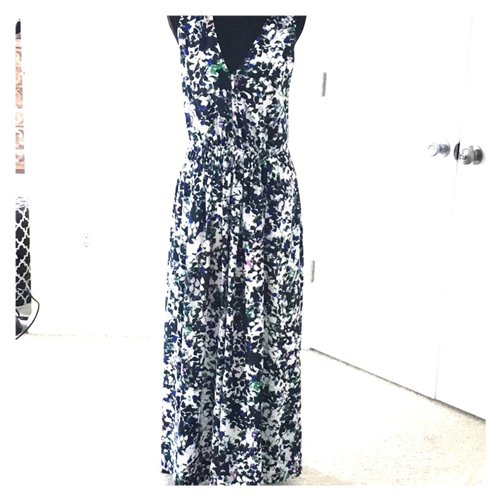 Banana Republic floral maxi dress